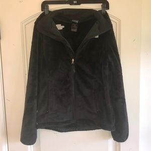 Fuzzy North Face Jacket